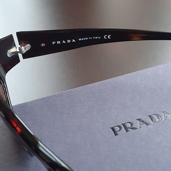 AUTHENTIC Prada Sunglasses Tortoise 100% UVA / UVB Protection - Picture 5 of 9
